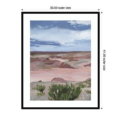 Petrified Forest by Pamela Munger Wood Framed Wall Art Print