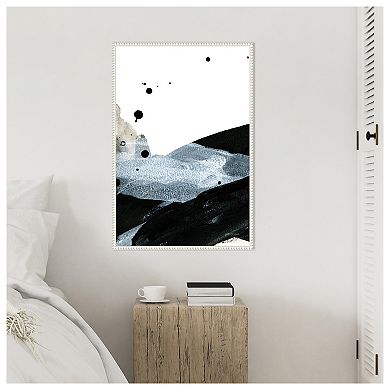 Gradient Movement I by Yvette St. Amant Framed Canvas Wall Art Print