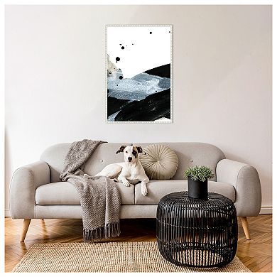 Gradient Movement I by Yvette St. Amant Framed Canvas Wall Art Print