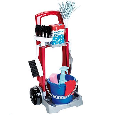 Theo Klein: Cleaning Trolley w/ Miele Triflex Vacuum Cleaner Cleaning Playset