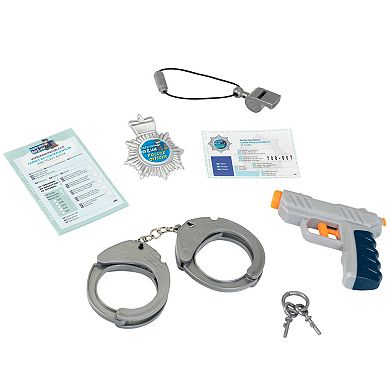 Theo Klein: PRO Children's Police Costume - Dress Up Outfit & Accessories 8-Piece Set