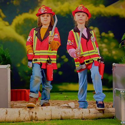 Theo Klein: PRO Children's Firefighter Costume, Dress Up Outfit