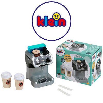 Theo Klein Barista Espresso Machine Kitchen Appliance Toy Coffee Making Accessory Pretend Play Set