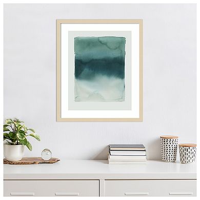 Tide Dye II by Grace Popp Wood Framed Wall Art Print