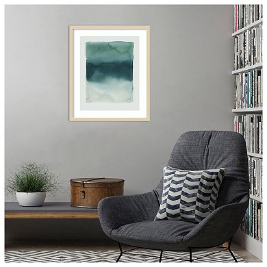 Tide Dye II by Grace Popp Wood Framed Wall Art Print