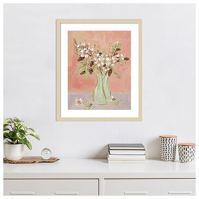 Here Comes the Bloom II by Melissa W Wood Framed Wall Art Print