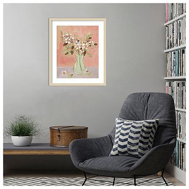 Here Comes the Bloom II by Melissa W Wood Framed Wall Art Print