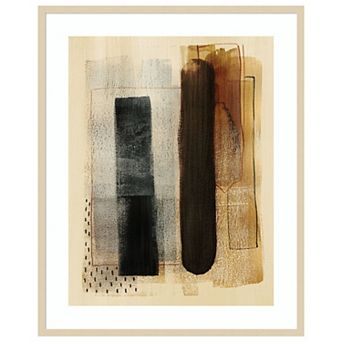 Burnt Toast I by Grace Popp Wood Framed Wall Art Print