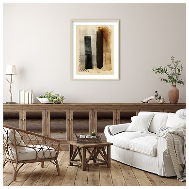 Burnt Toast I by Grace Popp Wood Framed Wall Art Print