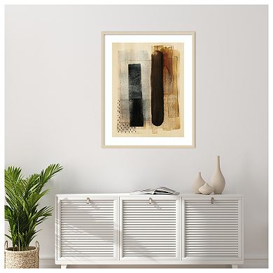 Burnt Toast I by Grace Popp Wood Framed Wall Art Print