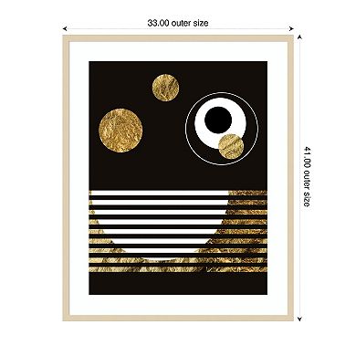 Spacey II by Regina Morre Wood Framed Wall Art Print
