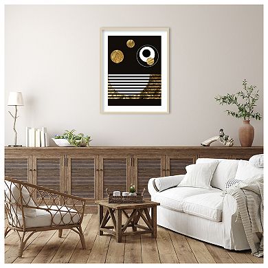 Spacey II by Regina Morre Wood Framed Wall Art Print