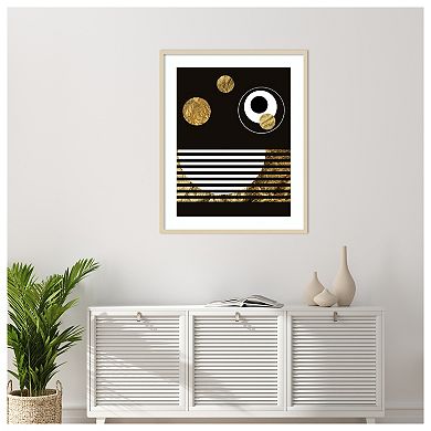Spacey II by Regina Morre Wood Framed Wall Art Print