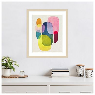 Sunlit Spectrum I by Grace Popp Wood Framed Wall Art Print