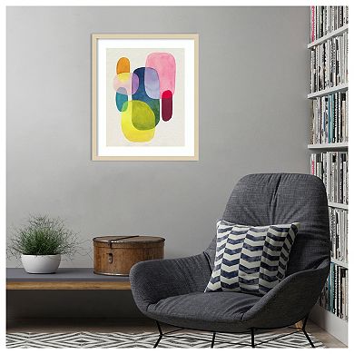 Sunlit Spectrum I by Grace Popp Wood Framed Wall Art Print