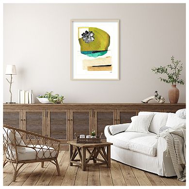Day Beach II by Lindsey Newman Wood Framed Wall Art Print