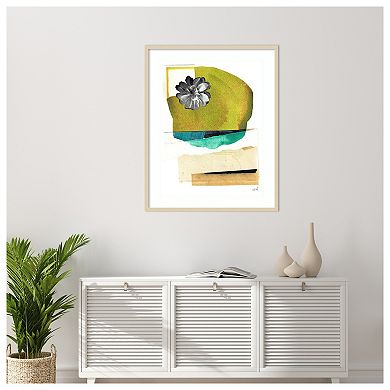 Day Beach II by Lindsey Newman Wood Framed Wall Art Print