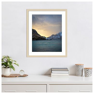 The Morning Glow II by Danny Head Wood Framed Wall Art Print