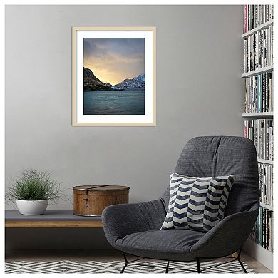 The Morning Glow II by Danny Head Wood Framed Wall Art Print