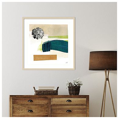Day Beach I by Lindsey Newman Wood Framed Wall Art Print