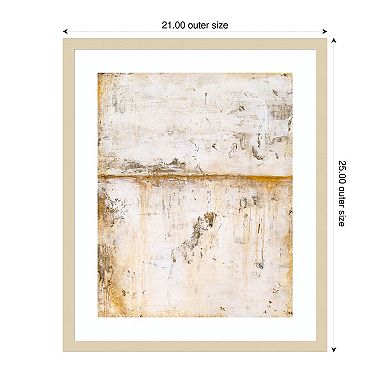 White Serene by Erin Ashley Wood Framed Wall Art Print