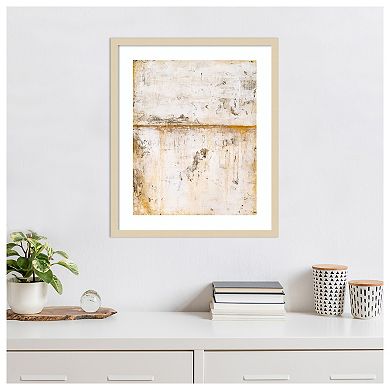 White Serene by Erin Ashley Wood Framed Wall Art Print