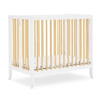 Delta Children Mia Portable Folding Mini Crib & 1.5-Inch Mattress Set