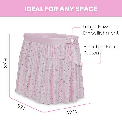 Delta Children Flora Gliding Bassinet