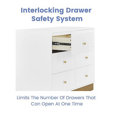 Delta Children James 6-Drawer Dresser