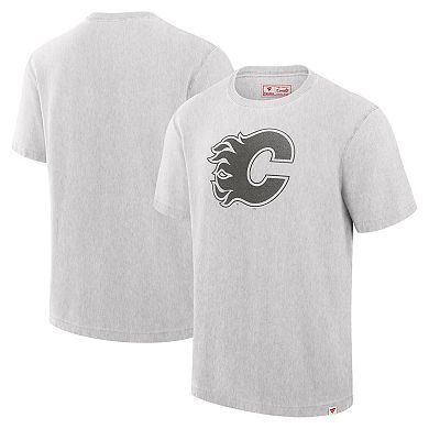 Men's Fanatics Cream Calgary Flames Made in Canada T-Shirt