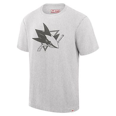 Men's Fanatics Cream San Jose Sharks Made in Canada T-Shirt