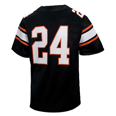 Youth Nike #24 Black Oklahoma State Cowboys Untouchable Football Jersey