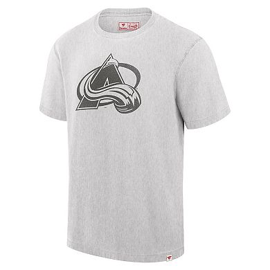 Men's Fanatics Cream Colorado Avalanche Made in Canada T-Shirt