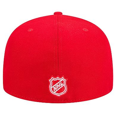 Men's New Era Red Detroit Red Wings Core 59FIFTY Fitted Hat