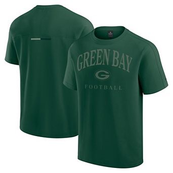 Unisex Fanatics Green Green Bay Packers Elements Heavyweight Tri-Blend T-Shirt