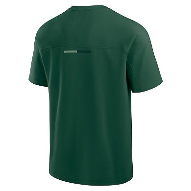 Unisex Fanatics Green Green Bay Packers Elements Flex Tri-Blend T-Shirt