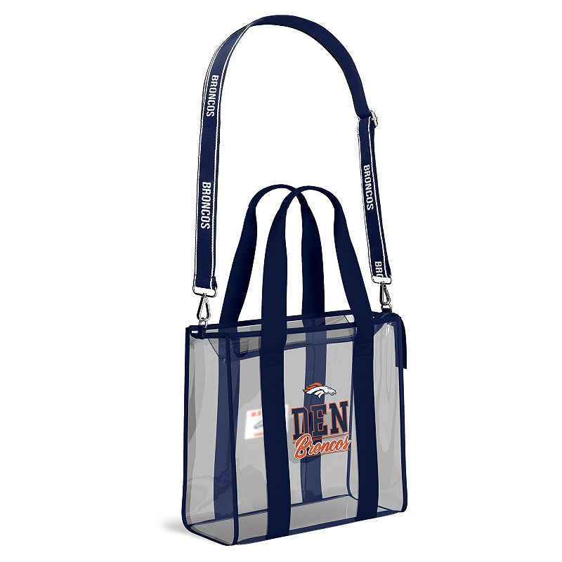 WEAR by Erin Andrews Denver Broncos Stadium Tote Bag with Team Color Trim