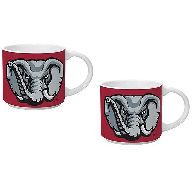 Indigo Falls Alabama Crimson Tide Two Pack 14oz. Stackable Mug Set