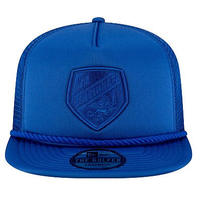 Men's New Era Blue FC Cincinnati Active Tone Golfer Snapback Hat