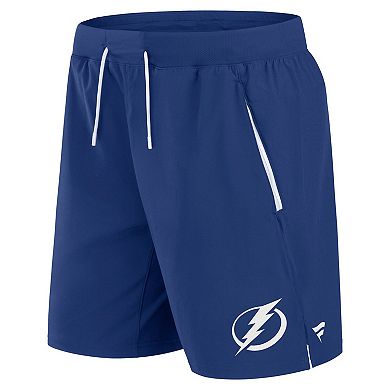 Men's Fanatics Blue Tampa Bay Lightning Authentic Pro Rink Performance Shorts