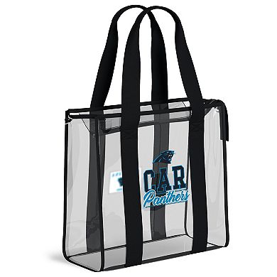 WEAR by Erin Andrews Carolina Panthers Stadium Tote Bag with Team Color Trim
