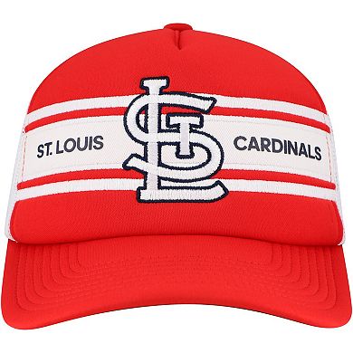 Men's Red St. Louis Cardinals Sideline Trucker Adjustable Hat
