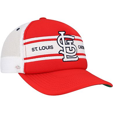 Men's Red St. Louis Cardinals Sideline Trucker Adjustable Hat