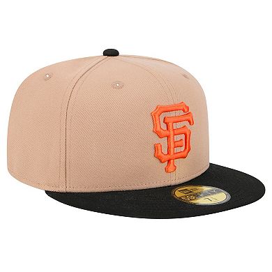 Men's New Era Khaki San Francisco Giants 59FIFTY Fitted Hat
