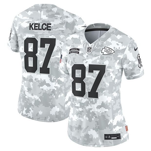 売れ筋商品|||ナイキ カットソー トップス レディース Women's Travis Kelce Arctic Camo Kansas City Chiefs 2024 Salute to Service Limited Jersey Arctic Camo Women's Nike Travis Kelce Arctic Camo Kansas City Chiefs