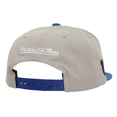 Men's Mitchell & Ness Gray Tampa Bay Lightning Soul Triple Up Snapback Hat