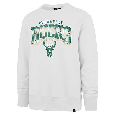 Men's '47 Gray Milwaukee Bucks First Rate Franklin Long Sleeve T-Shirt