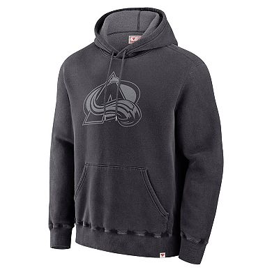 Men's Fanatics Black Colorado Avalanche Made in Canada Pullover Hoodie