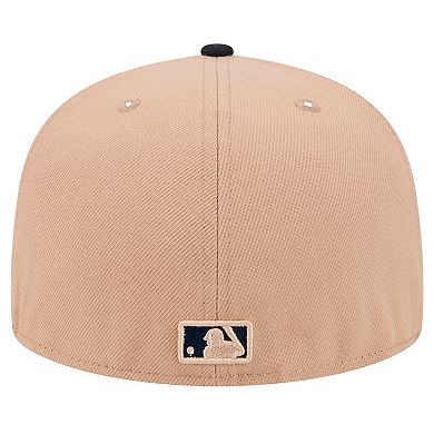 Men's New Era Khaki Boston Red Sox 59FIFTY Fitted Hat