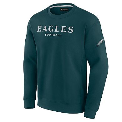 Unisex Fanatics Midnight Green Philadelphia Eagles Elements Unlimited Fleece Pullover Sweatshirt